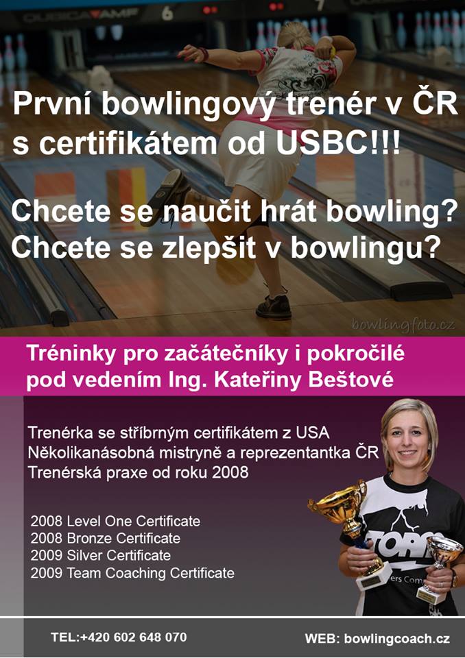 První bowlingový trenér v ČR s certifikátem od USBC